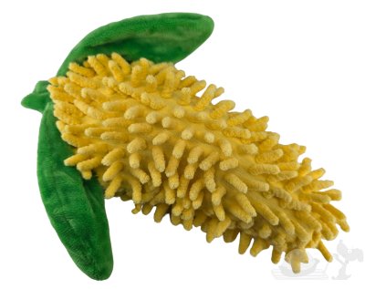 UNIQ PETS hračka pro psy, střapatá kukuřice pískací 21x10cm