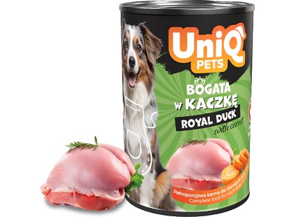 konzerva pro psa kachní