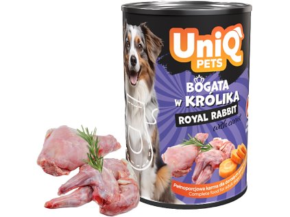 konzerva pro psa králičí