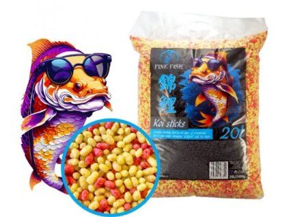 krmivo pro KOI kapry