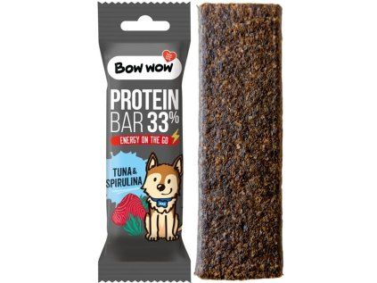 Proteinová tyčinka Tuňák a Spirulina