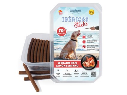 Ibéricas Sticks Dog Snack Serrano Ham