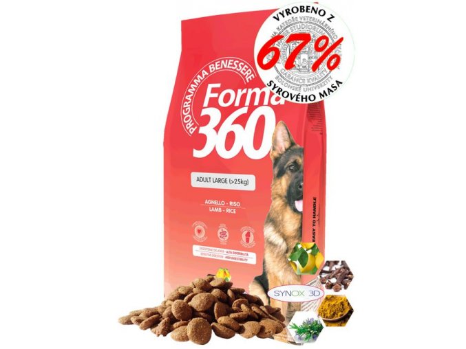 forma dog adult jehne ryze large 12kg