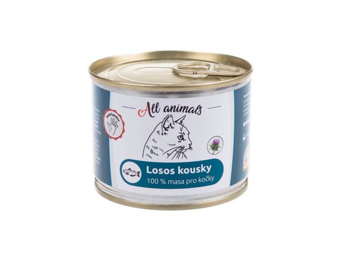 All Animals CAT losos kousky 200g