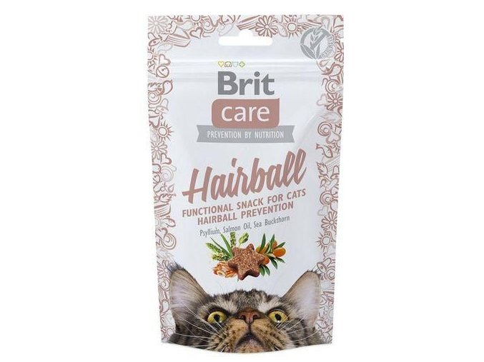 Brit Care Cat snack Hairball 50g