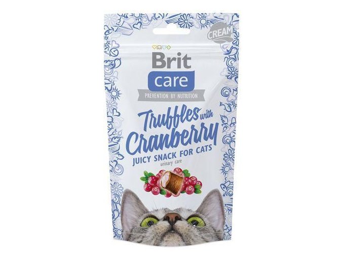 Brit Care Cat snack Truffles Cranberry 50g
