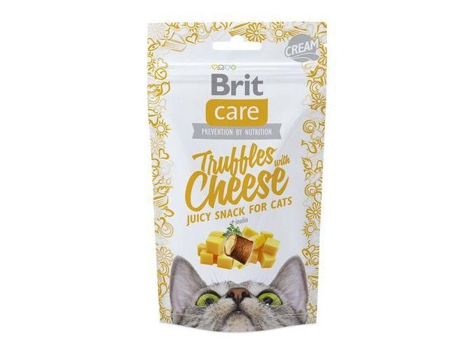 Brit Care Cat snack Truffles Cheese 50g