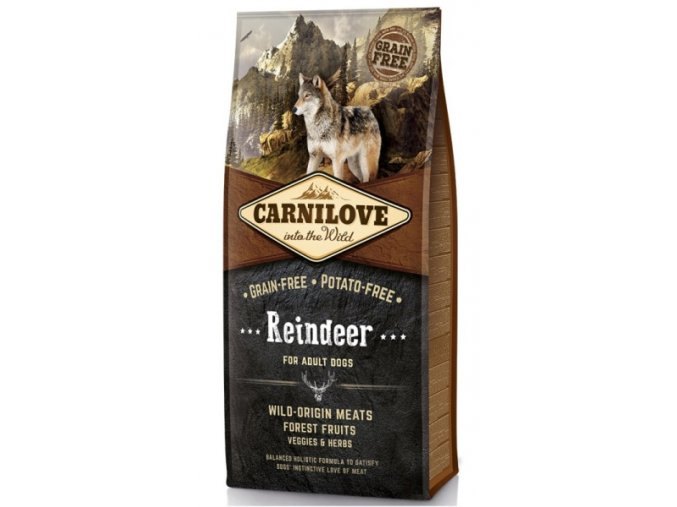 Carnilove Reindeer for adult 12kg