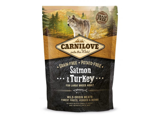 Carnilove Salmon & Turkey for large breed adult 1,5kg