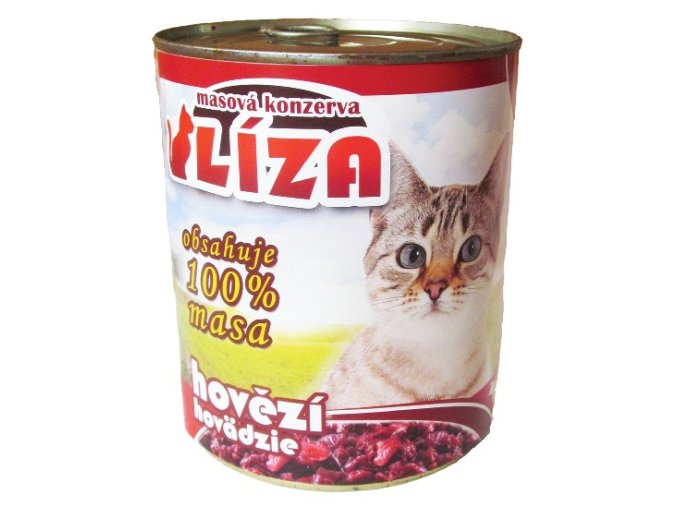 LÍZA cat hovězí 800g