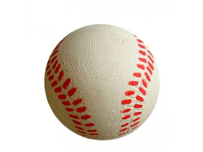 Míč baseball 6,3cm - pěnový latex