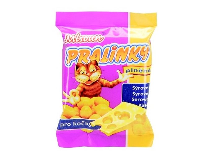 Mlsoun Cat pralinky sýrové 40g