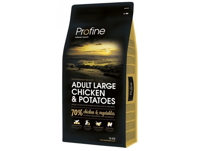 Profine Adult Large Breed Chicken Potatoes 15kg