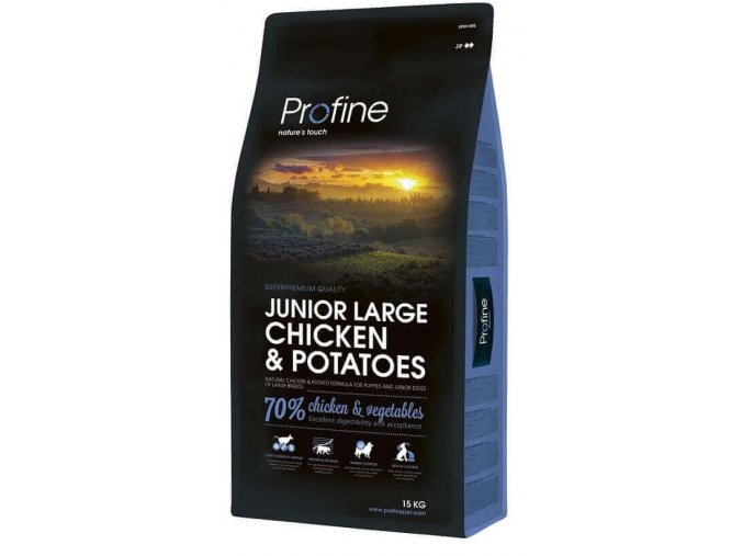 Profine Junior Large Breed Chicken Potatoes 15kg