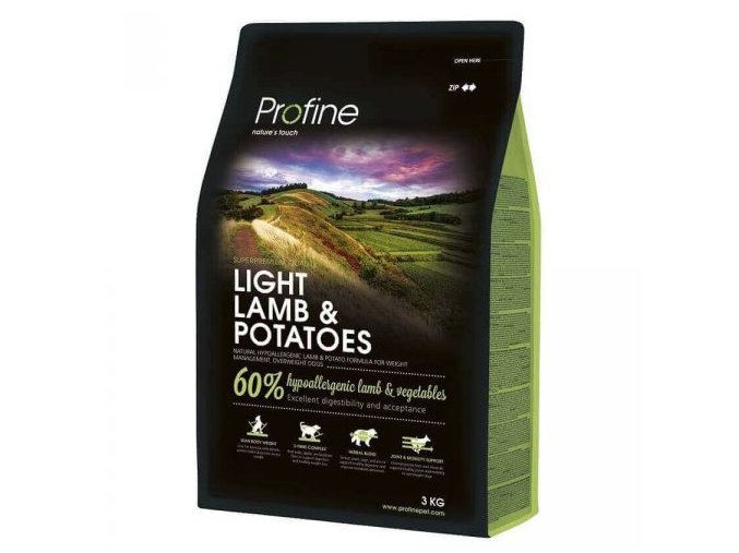 Profine Light Lamb Potatoes 3kg