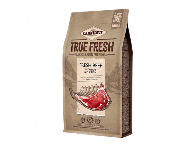 Carnilove TRUE FRESH BEEF for Adult dogs 1,4 kg