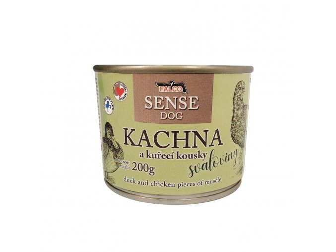 FALCO SENSE DOG kachna a kuře 200g