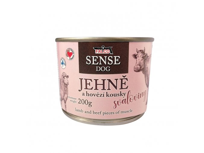 FALCO SENSE DOG jehněčí a hovězí 200g