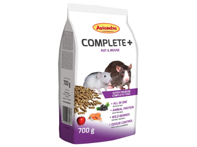 Avicentra Potkan & Myš Complete+ 700g