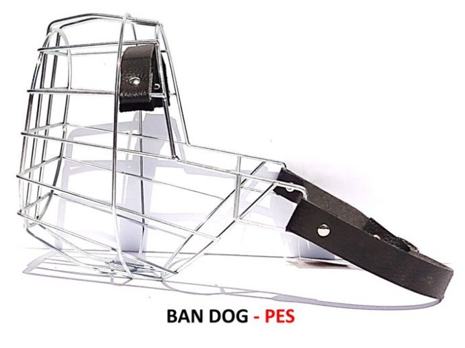 nahubek kovovy bandog pes