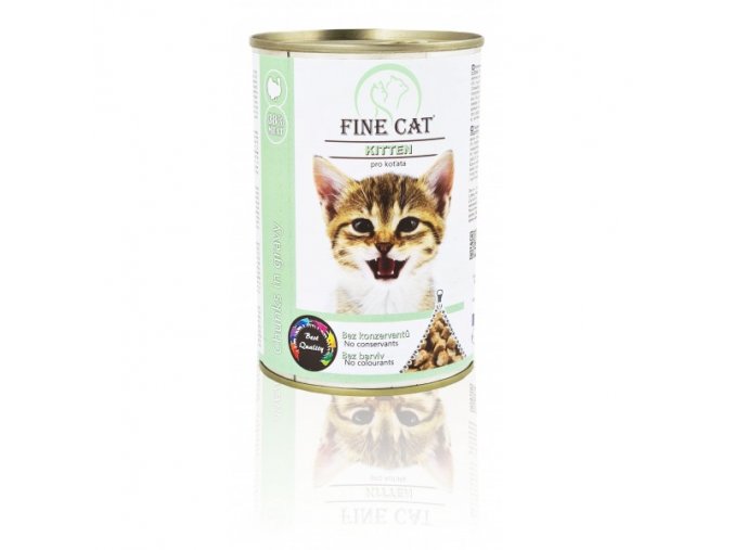 Fine Cat konzerva Kitten pro koťata 415g