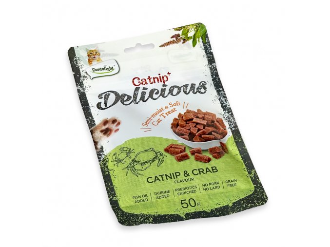 Catnip Delicious Crab Flavour 50g 5+1 ZDARMA