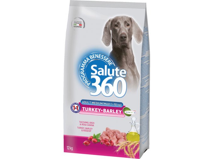 salute dog adult kruta jecmen med maxi 12kg