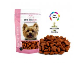 FINE DOG MINI Plněné polštářky SENSITIVE 80g