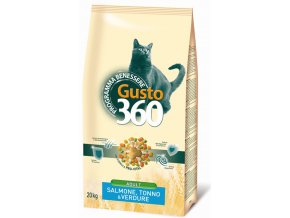 gusto cat adult mix losos tunak zelenina