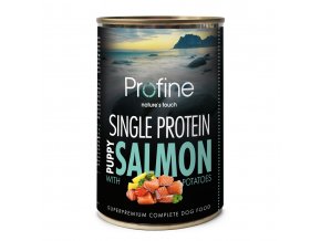 Profine PUPPY Single protein salmon with potatoes 400g