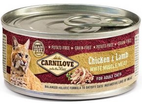 Carnilove WMM Chicken & Lamb for Adult Cats 100g
