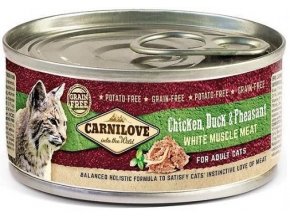Carnilove WMM Chicken, Duck & Pheasant for Adult Cats 100g