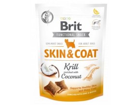 Brit Care Dog Functional Snack Skin & Coat Krill 150g