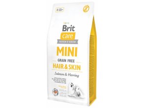 Brit Care MINI Grain Free Hair & skin 7kg