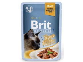 Brit Premium Cat Delicate Fillets in Gravy with Tuna 85g