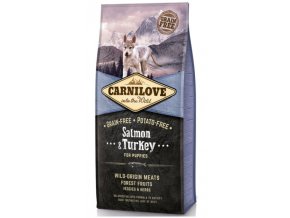 Carnilove Salmon & Turkey for puppies 12kg