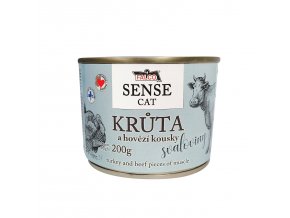 FALCO SENSE CAT krůta a hovězí 200g