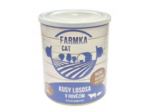 FARMKA CAT s lososem 800g