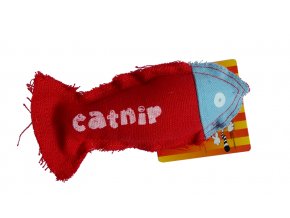 Hračka pro kočky textil s catnipem 15cm