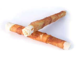 Magnum Chicken Roll on Rawhide stick 10" - 25cm (170g) 2ks