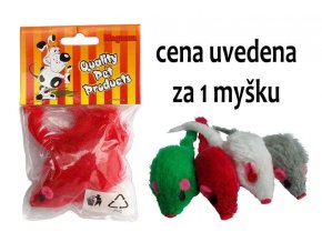 Myš chlupatá 10cm