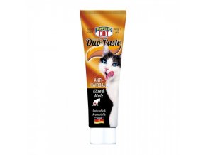 Perfecto Cat DUO-Pasta Sýr & Slad Anti-Hairball 100g