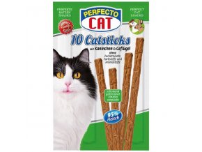 Perfecto Cat Masové tyčky králík & drůbeží 50g (10ks)