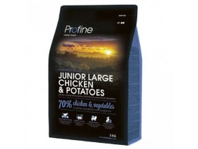 Profine Junior Large Breed Chicken Potatoes 3kg