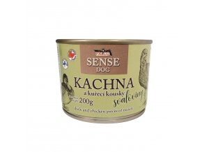 FALCO SENSE DOG kachna a kuře 200g