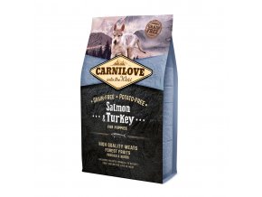 Carnilove Salmon & Turkey for Puppies 4kg