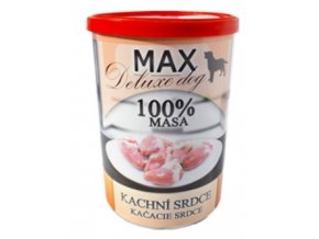 MAX deluxe kachní srdce 400g