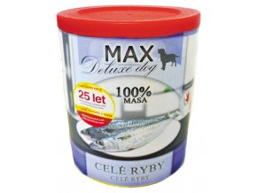 MAX deluxe celé ryby 800g