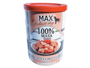 MAX deluxe kostky libové svaloviny 400g