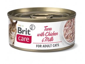 Brit Care Cat Tuna with Chicken and Milk 70g